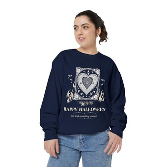 Spirit Board Planchette Halloween Sweatshirt photo 3