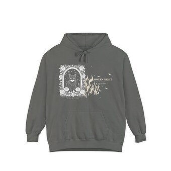 Gothic Black Cat Tarot Hoodie photo 5