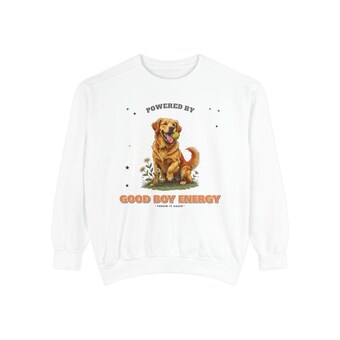 Good Boy Energy Golden Retriever Sweatshirt photo 2