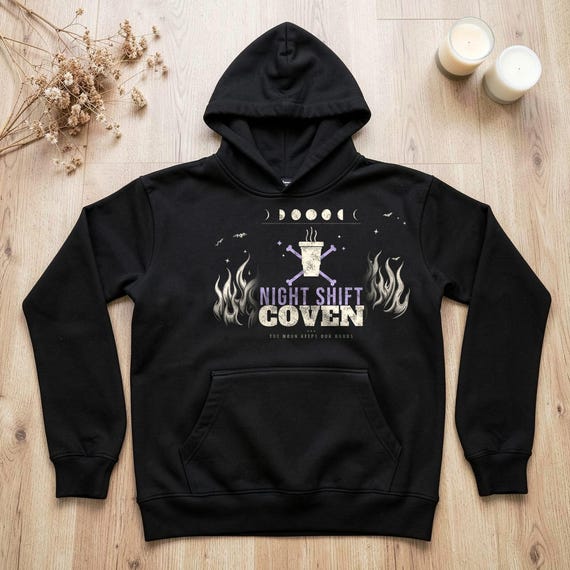 Night Shift Coven Nurse Hoodie by WedgeAtelier