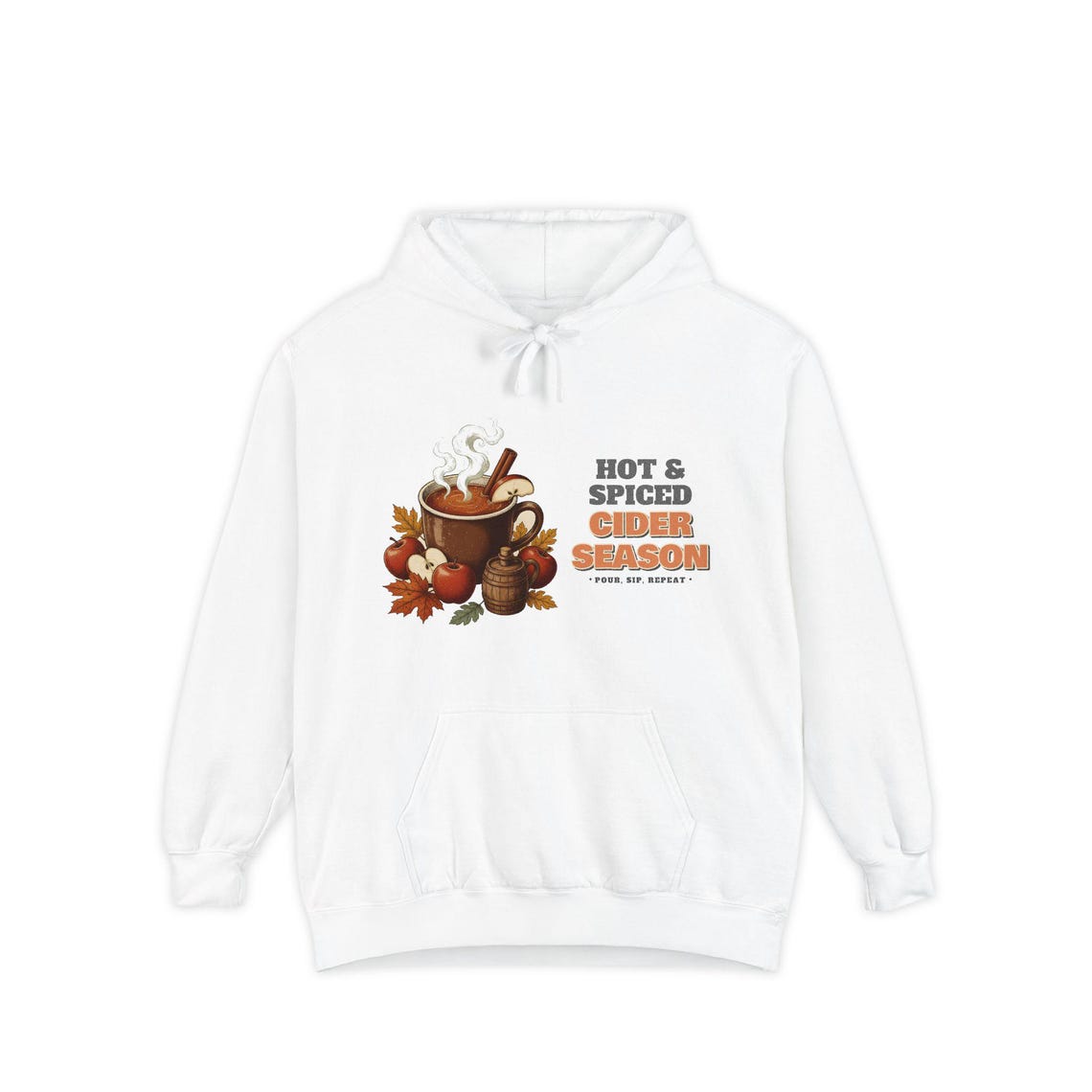 Apple Cider Season Hoodie by WedgeAtelier