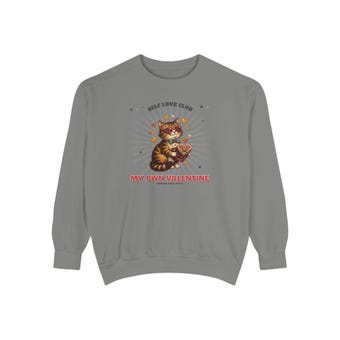 Self Love Club Cat Sweatshirt photo 6