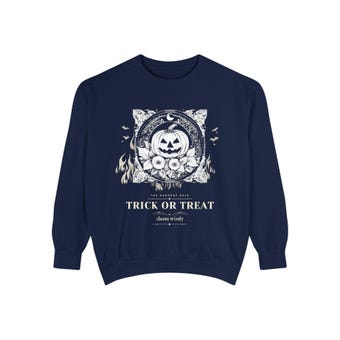 Gothic Jack O Lantern Sweatshirt photo 5