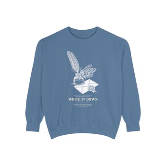 Dark Academia Writer Sweatshirt photo 5