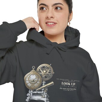 Dark Academia Astronomy Hoodie photo 6
