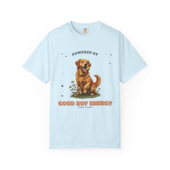 Good Boy Energy Golden Retriever Shirt photo 4