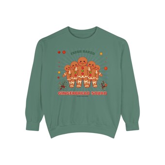 Gingerbread Squad Crewneck Sweatshirt photo 6