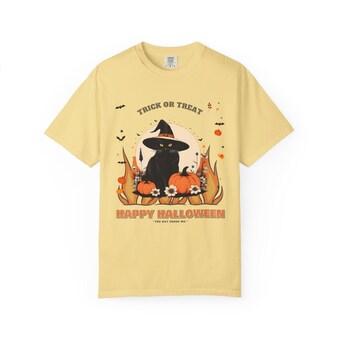 Witch Cat Halloween Shirt photo 6