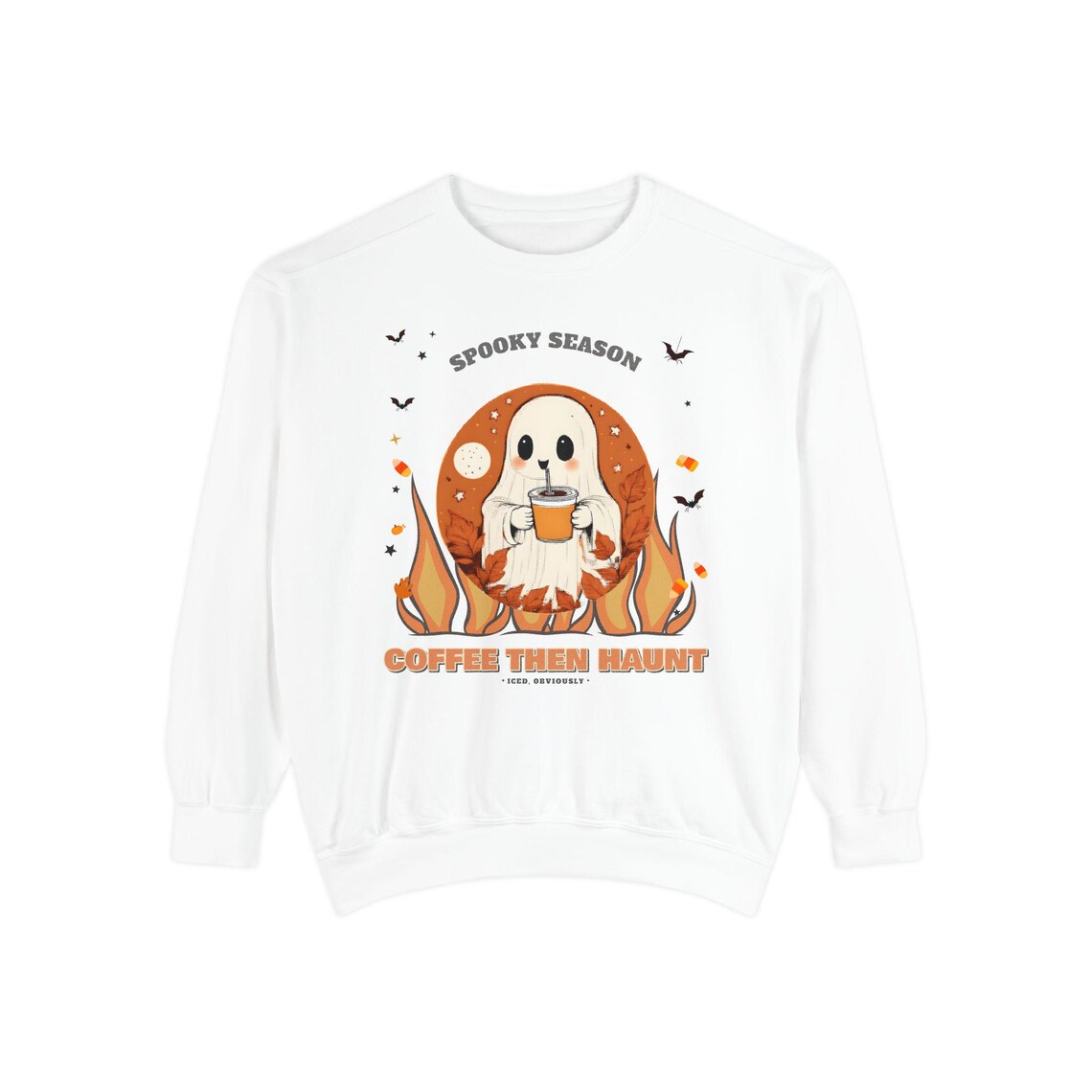 Ghost Coffee Lover Sweatshirt by WedgeAtelier