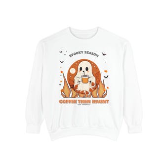 Ghost Coffee Lover Sweatshirt photo 2