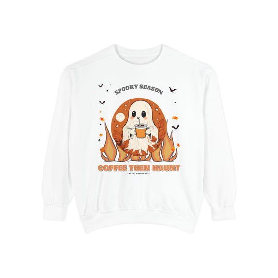 Ghost Coffee Lover Sweatshirt by WedgeAtelier