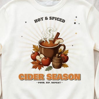 Cider Season Sweatshirt photo 3