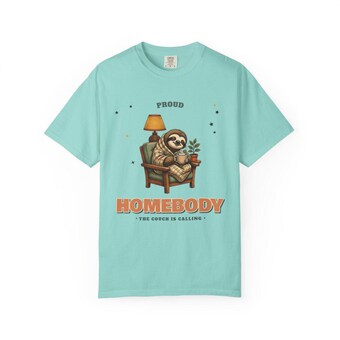 Homebody Sloth Shirt photo 5