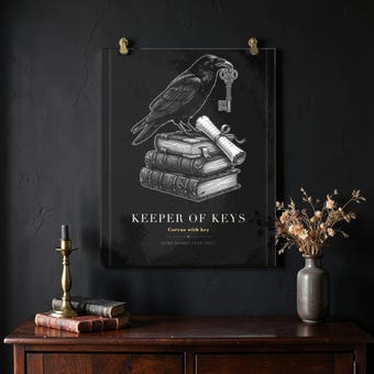 Raven Key Print photo 2