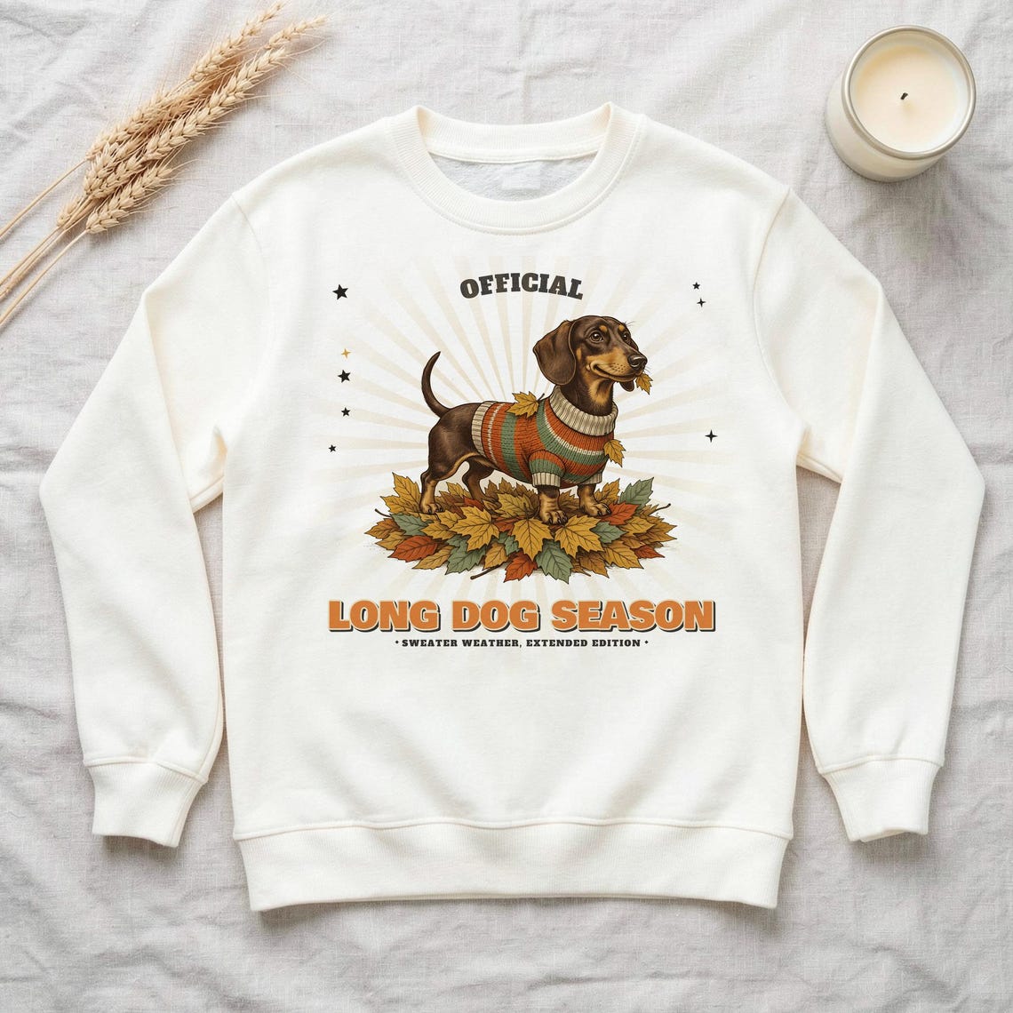 Dachshund Mom Sweatshirt by WedgeAtelier