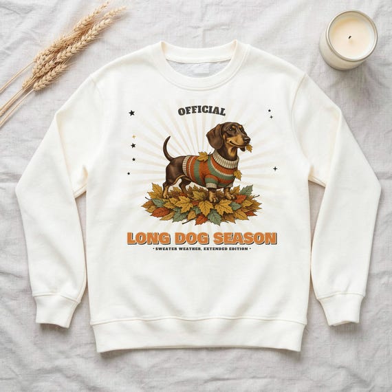 Dachshund Mom Sweatshirt by WedgeAtelier