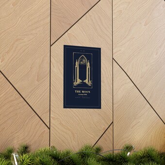 The Moon Tarot Wall Art Print photo 4