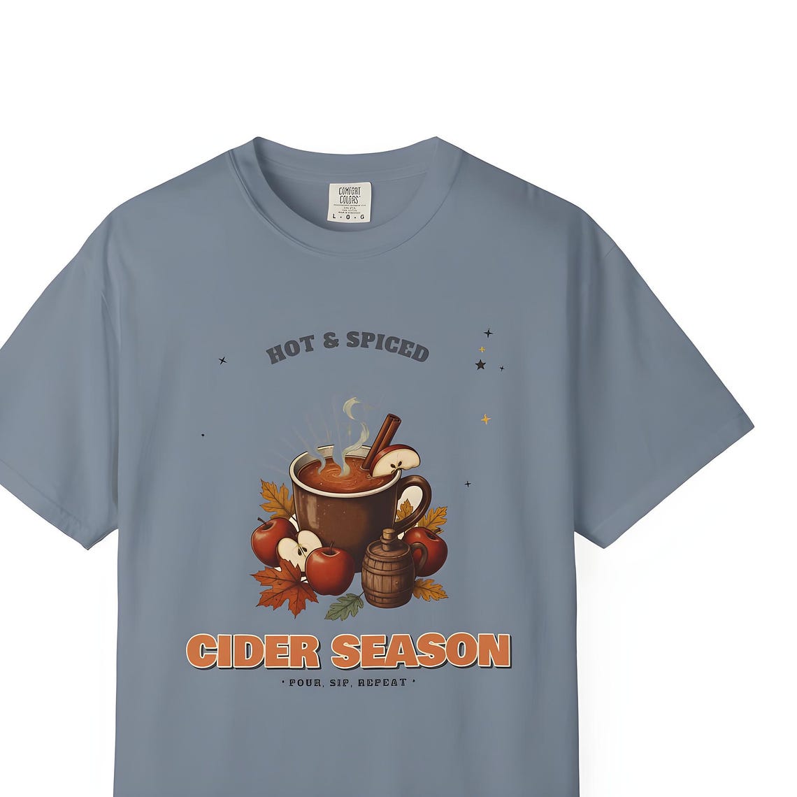 Apple Cider Season Shirt — Comfort Colors tee by WedgeAtelier