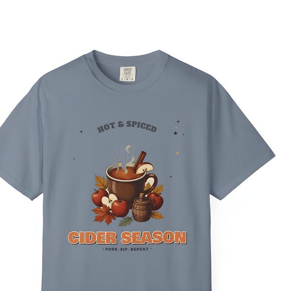 Apple Cider Season Shirt — Comfort Colors tee by WedgeAtelier