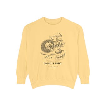 Hedgehog Mushroom Sweatshirt photo 3