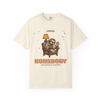 Homebody Sloth Shirt photo 2