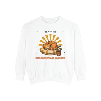 Professional Napper Cat Sweatshirt photo 2