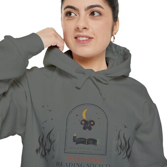 Dark Academia Reading Society Hoodie photo 5