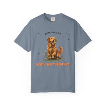 Good Boy Energy Golden Retriever Shirt photo 3