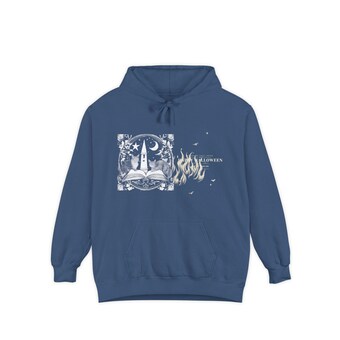 Witch Hat Cat Spellbook Hoodie photo 5