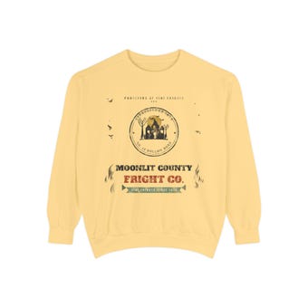 Moonlit County Fright Co. Sweatshirt photo 3