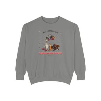 Romance Is Dead Anti Valentine Sweatshirt photo 6
