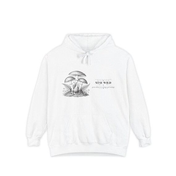 Cottagecore Mushroom Hoodie by WedgeAtelier