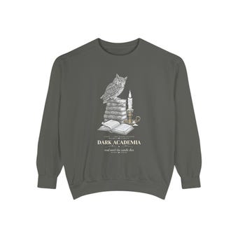 Dark Academia Owl Sweatshirt photo 2