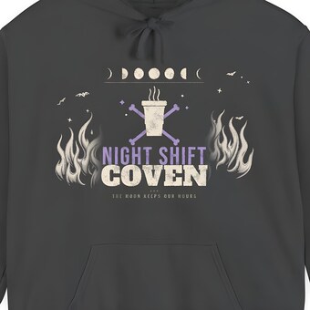 Night Shift Coven Nurse Hoodie photo 4