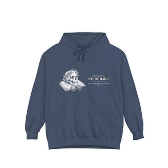 Dark Academia Skull Hoodie photo 4
