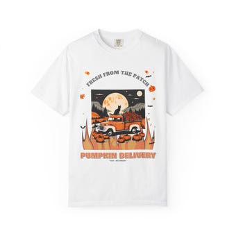 Pumpkin Delivery Truck Shirt photo 2