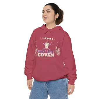 Night Shift Coven Nurse Hoodie photo 5