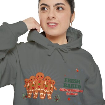 Gingerbread Squad Hoodie photo 5