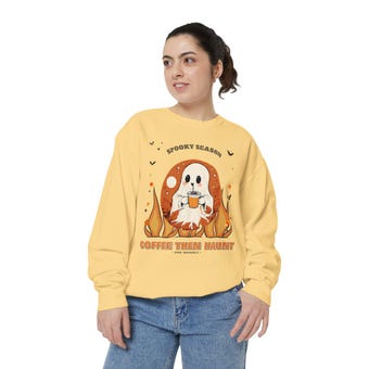 Ghost Coffee Lover Sweatshirt photo 3