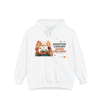 Books and Boos Comfort Colors Hoodie photo 2