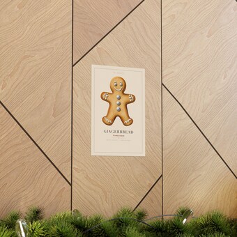 Vintage Gingerbread Specimen Plate Print photo 5