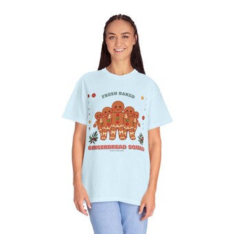 Gingerbread Squad Christmas Tee photo 3