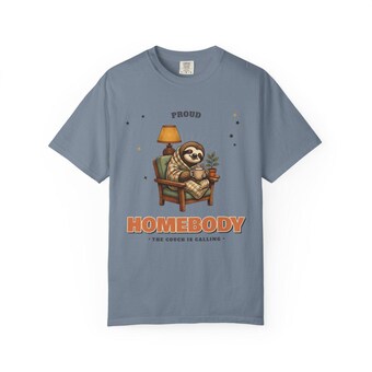 Homebody Sloth Shirt photo 3