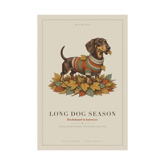 Dachshund in Sweater Print photo 3