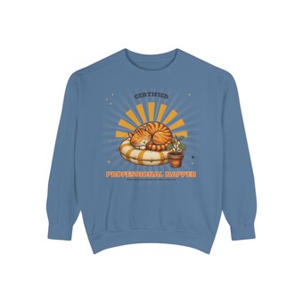 Professional Napper Cat Sweatshirt photo 4