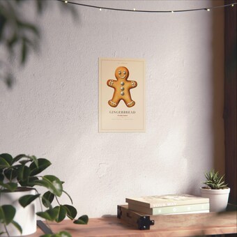 Vintage Gingerbread Specimen Plate Print photo 6