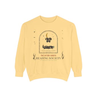 Dark Academia Reading Society Sweatshirt photo 3
