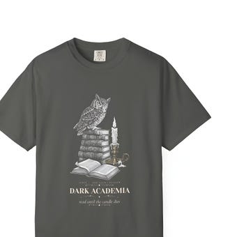 Dark Academia Owl Shirt photo 2