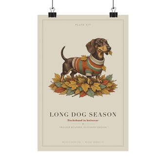 Dachshund in Sweater Print photo 2