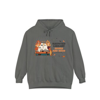 Books and Boos Comfort Colors Hoodie photo 3